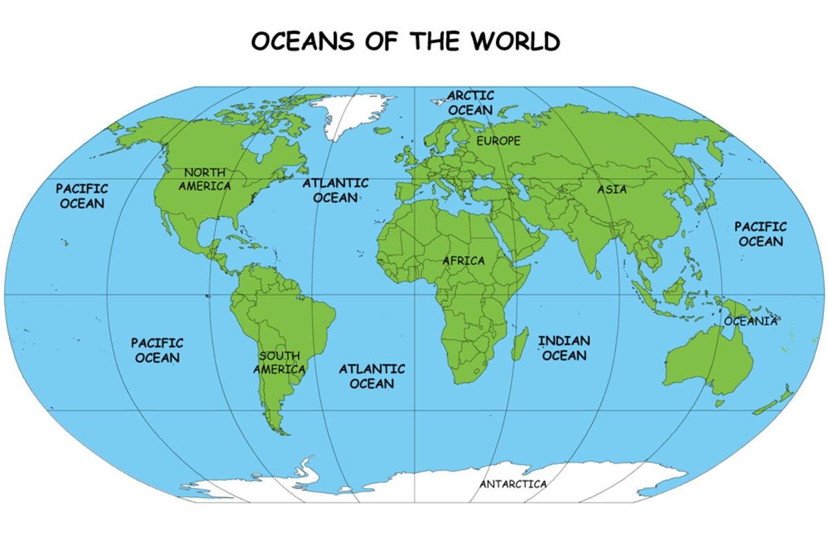 ๐ The Five Oceans of the World โ Names, Geography & Amazing Facts